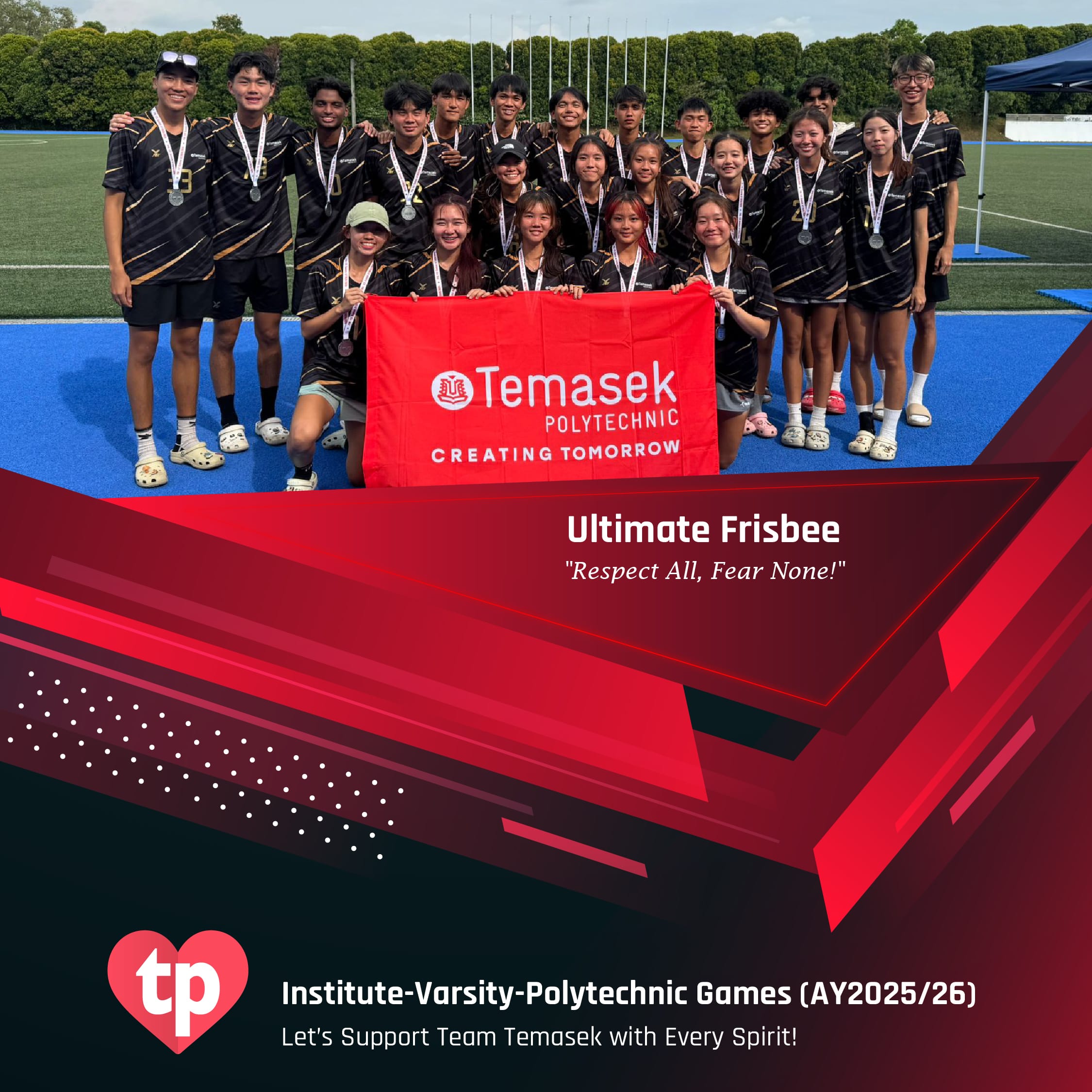 Image of TP Ultimate Frisbee team for IVP Games